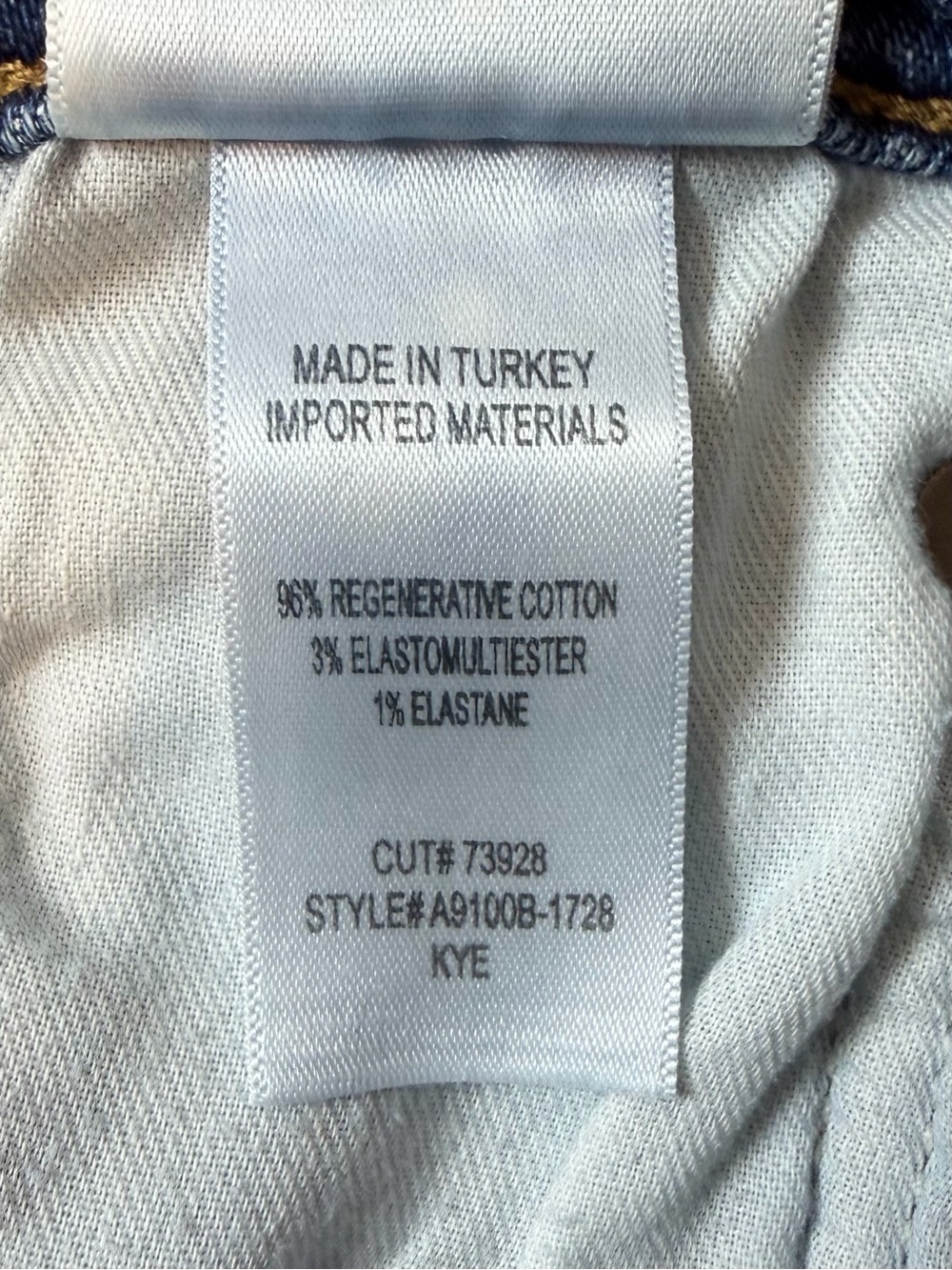 AGOLDE Kye Mid Rise Straight Crop Jeans in Control Size 27 - Picture 15 of 15